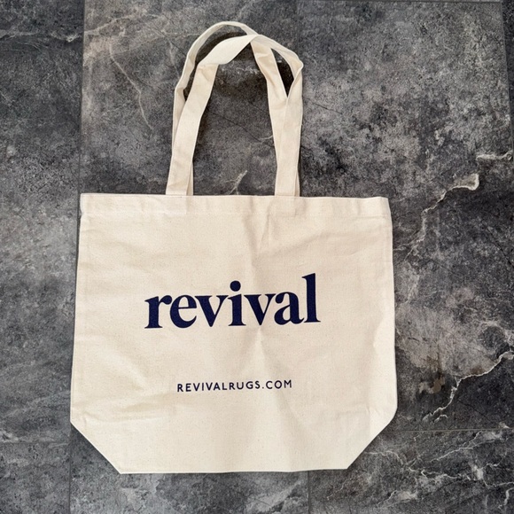Revival Rugs Canvas Bag NWOT - Picture 2 of 4